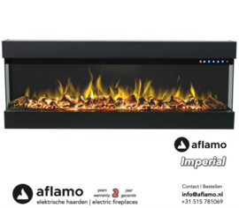 Aflamo Imperial 36 - Wall Mount Electric Fireplace