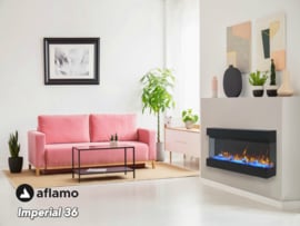 Aflamo Imperial 36 - Built-in Electric Fireplace