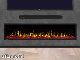 Senza 72 Cinewall haard 180cm
