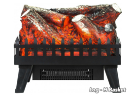 Aflamo Logset Large + Heat - Electric insert firebox