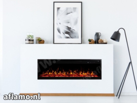 Aflamo Royal 3D PRO-Line 120 x 38cm - Elektrische inbouwhaard