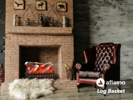 Aflamo Log Basket - Electric insert firebox