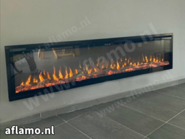 Aflamo Royal 182cm - Electric Built-in Fireplace