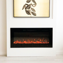 Aflamo Majestic 114cm - Built-in Electric Fireplace