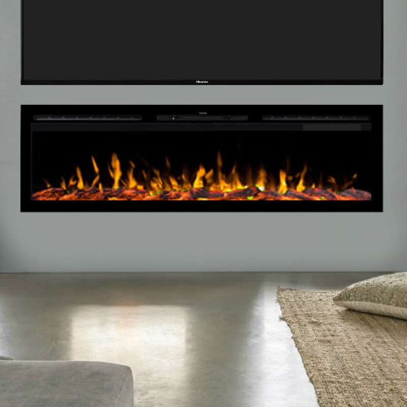 Aflamo Majestic 165cm - Built-in Electric Fireplace