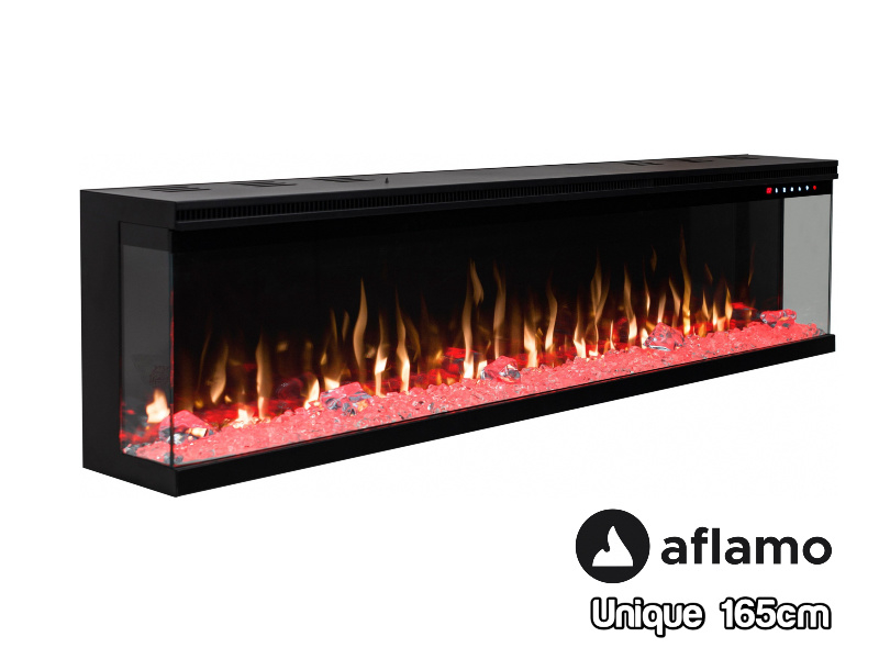 Aflamo Unique 65 - 3-Sided electric fireplace