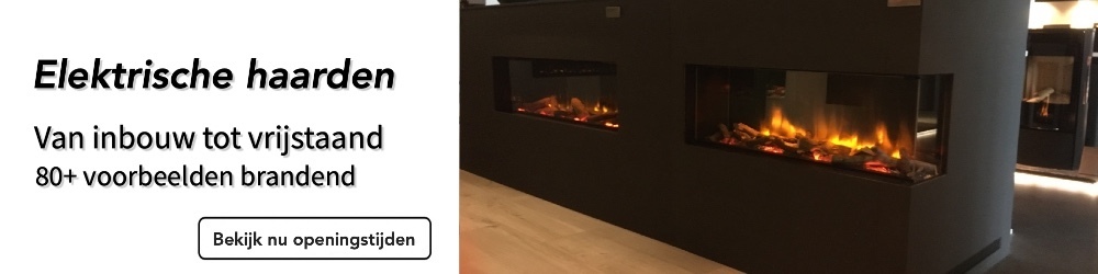 Haard met meubel - tv naast de haard