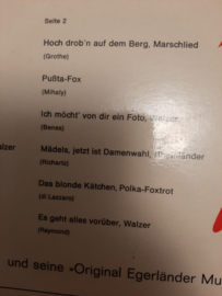 Ernst Mosch Und Seine Original Egerländer Musikanten – So sind wir !
