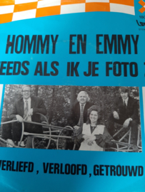 Hommy en Emmy-Verliefd, verloofd, getrouwd