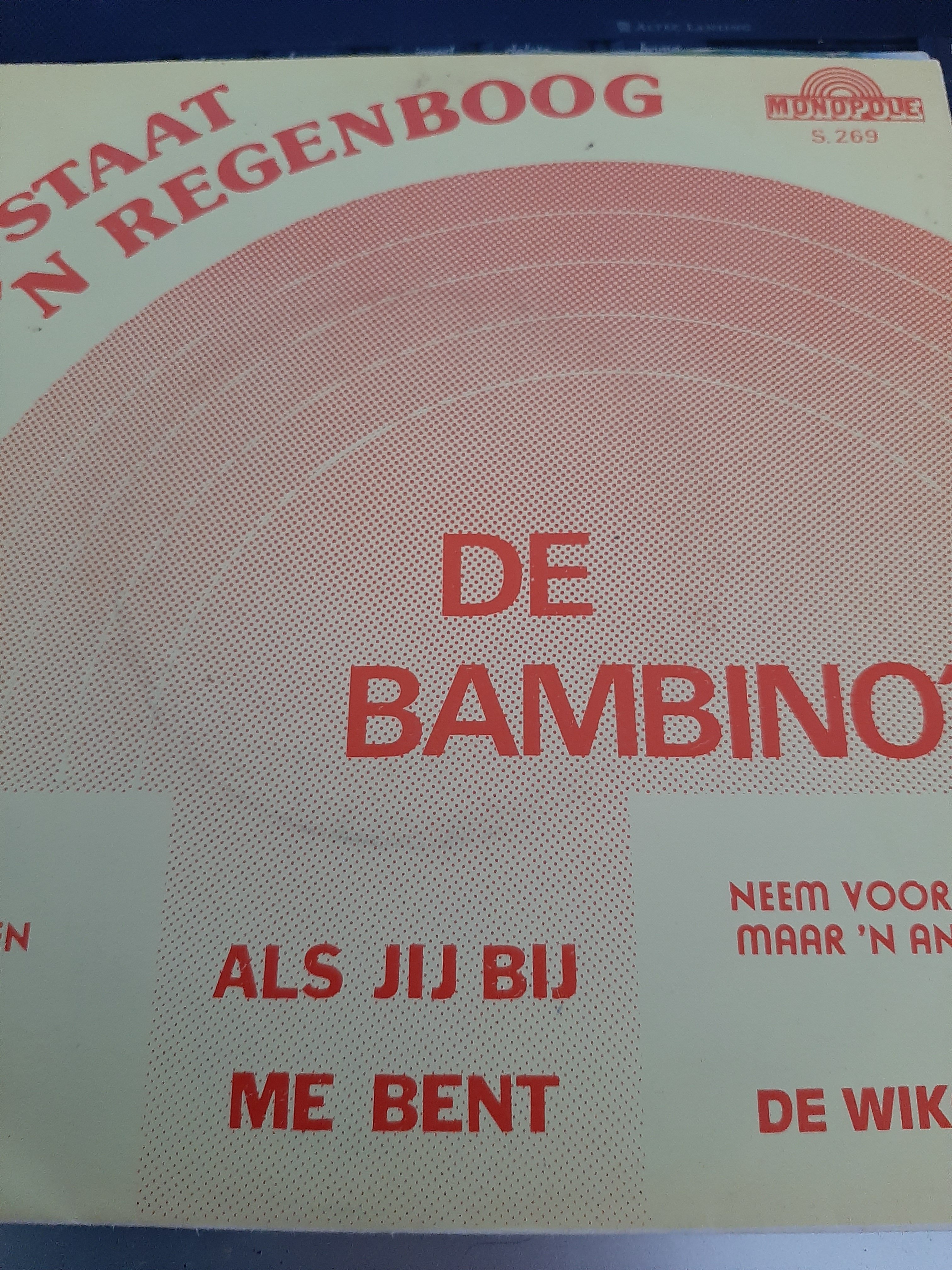 De Bambino's- Er staat 'n Regenboog