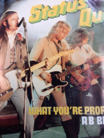 Status  Quo- What you're proposing