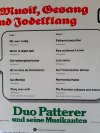 Duo Patterer Und Seine Musikanten – Musik, Gesang Und Jodlerklang