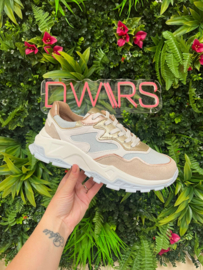 DWRS Sneakers CHESTER denim - Rosé / Jeans -  B10649-23