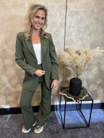 Blazer én broek groen
