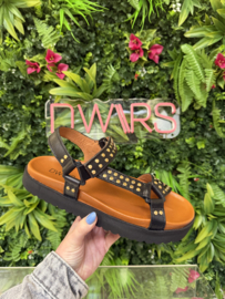 DWRS Slippers - KODIAK | Black S2859-01