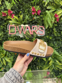 DWRS Slippers - JAVA | Sand/Champagne S2849-01