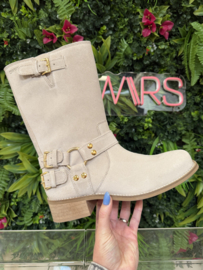 DWRS LINCOLN sand - Bikerboots | Suede B11730-04