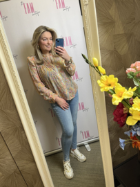 Multicolor Blouse Pink Alejandra