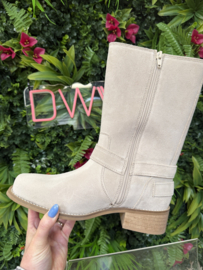 DWRS LINCOLN sand - Bikerboots | Suede B11730-04