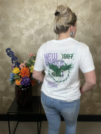 T-Shirt Color New Order Back - White