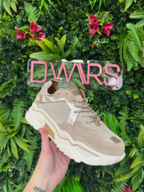 DWRS Sneakers PLUTO Corduroy Beige / Stone -  J5217C-82