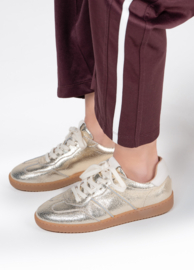 DWRS Sneakers POONA crackled | Champagne/Off White  -  B11456-51