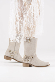 DWRS LINCOLN sand - Bikerboots | Suede B11730-04