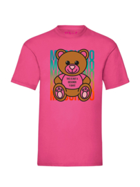 T-Shirt Not A Designer T-Shirt - Hot Pink
