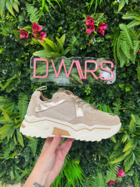 DWRS Sneakers PLUTO Corduroy Beige / Stone -  J5217C-82