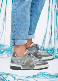 DWRS - BUCKBY metallic - Sneakers | Steel - J6745-01