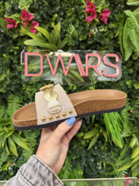 DWRS Slippers - JAVA | Sand/Champagne S2849-01
