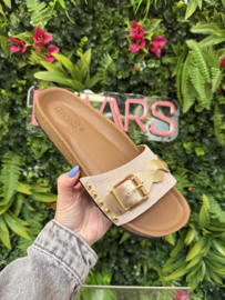 DWRS Slippers - JAVA | Sand/Champagne S2849-01
