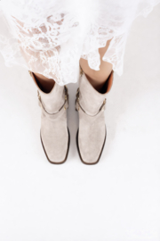 DWRS LINCOLN sand - Bikerboots | Suede B11730-04