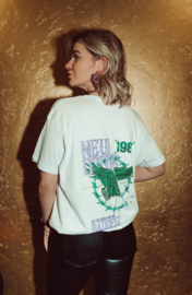 T-Shirt Color New Order Back - White