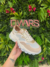 DWRS Sneakers CHESTER denim - Rosé / Jeans -  B10649-23