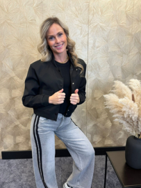 Streep wide leg jeans