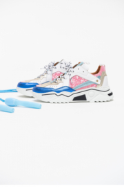 PLUTO sequins - Sneakers | Pink / Blue J5217-55