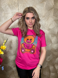 T-Shirt Not A Designer T-Shirt - Hot Pink