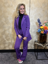 Blazer én broek paars