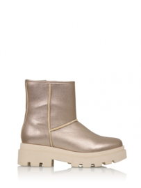 DWRS - OSLO metallic - Bikerboots | Stone - B3830-01