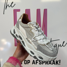 DWRS Sneakers NEPTUNUS denim - Sneakers | Champagne / Grey -  J6748-06