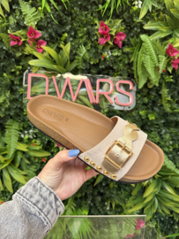 DWRS Slippers - JAVA | Sand/Champagne S2849-01