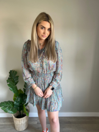 Multicolor Purple Rokje