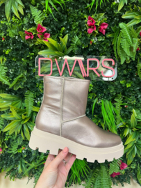 DWRS - OSLO metallic - Bikerboots | Stone - B3830-01