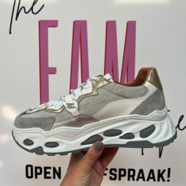 DWRS Sneakers NEPTUNUS denim - Sneakers | Champagne / Grey -  J6748-06