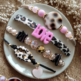 DIY pakket set LOVE Roze Goud of Zilver