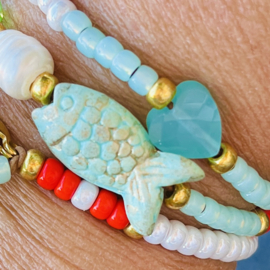 Inspiratie wikkel Turquoise-Red