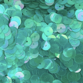 Pailletten Sea green, 20 stuks