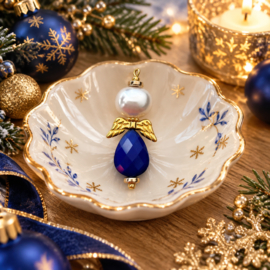 DIY engel Wit - Champagne - Goud