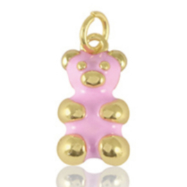 Brass Bear Gold-Pink, per stuk